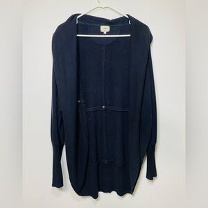 Aritzia Wilfred Women’s Black Cardigan Sweater Size L